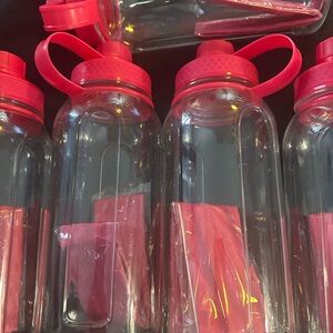 NWOT 40 ounce Pink Party Water Bottles 5 in total